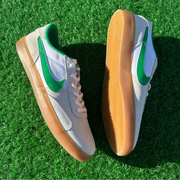 Nike Sb Heritage Vulc Summit White / Lucky Green White - Picture 8 of 12